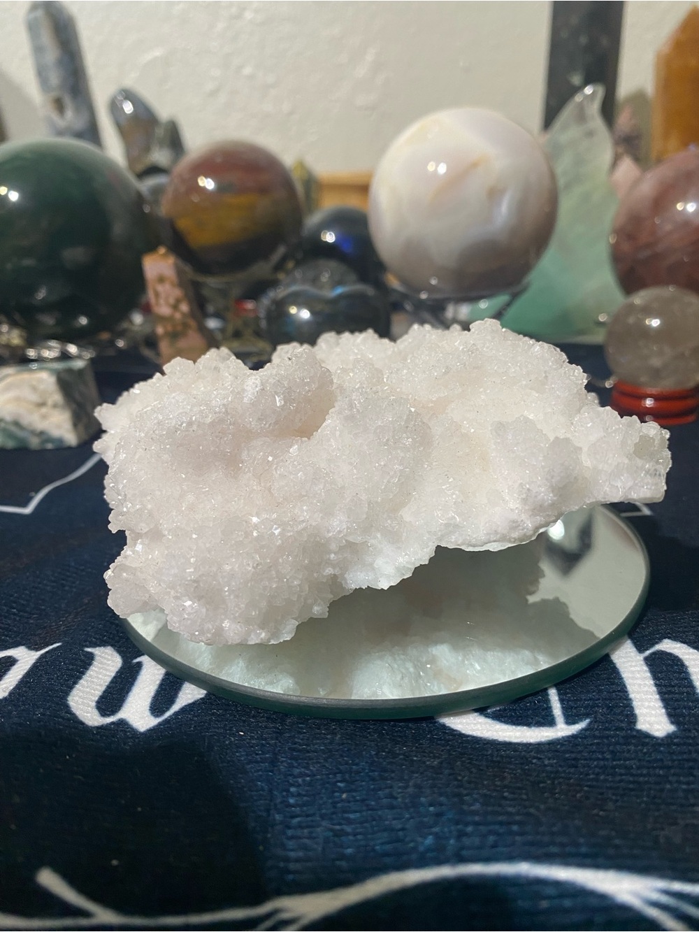 White Cave Aragonite Cluster - Picture 15 of 16